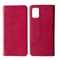 Чохол книжка Black TPU Magnet для Samsung A02S (A025) Pink