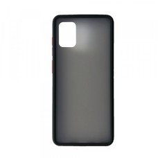 Чохол Накладка Gingle Matte Case Samsung A31 (A315) black/red