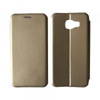 Чохол книжка Level для Samsung A5 2017 (A520) Gold