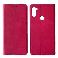 Чохол книжка Black TPU Magnet для Samsung A11 (A115) Pink