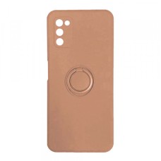 Чохол Ring Case Samsung A03S (A037) Pink