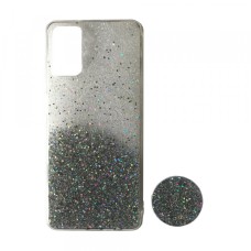 Силікон Fashion popsoket для Samsung A02S (A025) silver