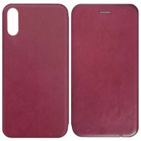 Чохол книга Level для Samsung A02 (A022) Marsala