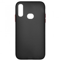 Чохол Накладка Gingle Matte Case Samsung A10s (A107) black/red