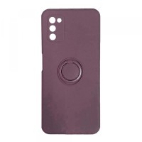 Чохол Ring Case Samsung A03S (A037) Cherry purple