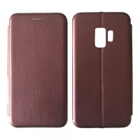 Чохол книга Level для Samsung S9 Marsala