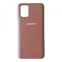 Чохол Silicone Case Full для Samsung M31s (M317) Pink