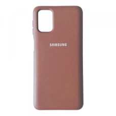 Чохол Silicone Case Full для Samsung M31s (M317) Pink