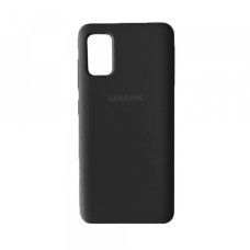 Чохол Silicone Case Full для Samsung A31 (A315) Black