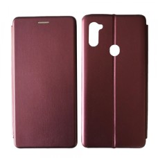 Чохол книга Level для Samsung A11 (A115) Marsala