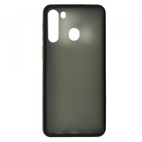 Чохол Накладка Gingle Matte Case Samsung A21 (A215) black/red