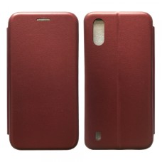 Чохол книга Level для Samsung A01 (A015) Marsala
