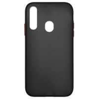 Чохол Накладка Gingle Matte Case Samsung A20s (A207) black/red