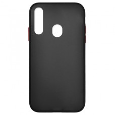Чохол Накладка Gingle Matte Case Samsung A20s (A207) black/red
