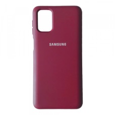 Чохол Silicone Case Full Samsung M31s (M317) Hot Pink