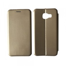 Чохол книжка Level для Samsung A5 2016 (A510) Gold