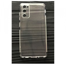 Силікон 0.5mm із заглушками+захист камери Samsung S20 FE/S20 Lite Clear