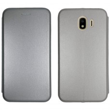 Чохол книга Level для Samsung J4 2018 Grey
