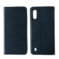 Чохол книжка Black TPU Magnet для Samsung A01 (A015) Blue