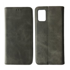 Чохол книжка Black TPU Magnet для Samsung A41 (A415) Gray