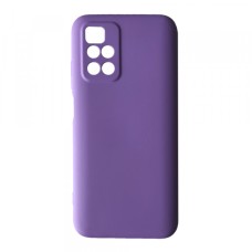 Чохол Silicone Case Camera (no logo) Xiaomi Redmi 10 lilac