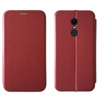 Чохол-книжка Level для Xiaomi Redmi 5 Plus Marsala