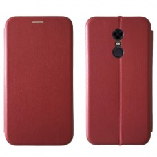 Чохол-книжка Level для Xiaomi Redmi 5 Plus Marsala