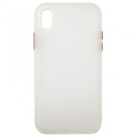 Чохол Накладка Gingle Matte Case Xiaomi Redmi 7A white/red