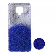 Силікон Fashion popsoket для Xiaomi Redmi Note 9S/9Pro blue
