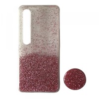Силікон Fashion popsoket для Xiaomi Mi 10 light pink