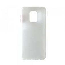 Чохол Накладка Gingle Matte Case Xiaomi Redmi Note 9S/9Pro white/red