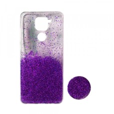 Силікон Fashion popsoket для Xiaomi Redmi Note 9 violet