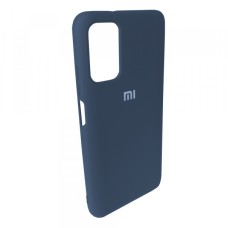 Чохол Silicone Case Full for Xiaomi Redmi 10 Navy Blue
