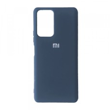 Чохол Silicone Case Full for Xiaomi Redmi Note 10 Pro Navy blue