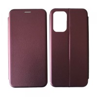 Чохол-книжка Level для Xiaomi Redmi Note 10/10S Marsala