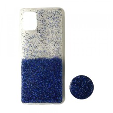 Силікон Fashion popsoket для Xiaomi Mi 10 Lite blue