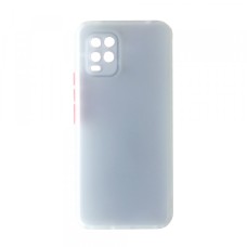 Чохол Накладка Gingle Matte Case Xiaomi Mi 10 Lite white/red