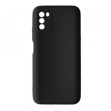 Чохол Silicone Case Camera (no logo) Xiaomi Poco M3 black