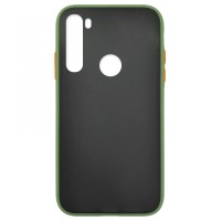 Чохол Накладка Gingle Matte Case Xiaomi Redmi Note 8 green/orange