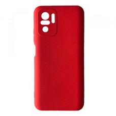 Чохол Silicone Case Camera (no logo) Xiaomi Redmi Note 10/10S red