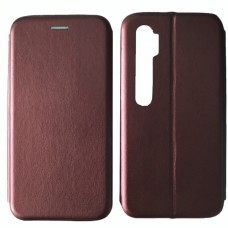 Чохол-книжка Level для Xiaomi Mi Note 10 Marsala