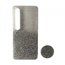 Силікон Fashion popsoket для Xiaomi Mi 10 silver