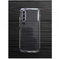Силікон 0.5mm із заглушками+захист камери Xiaomi Mi 10 Clear