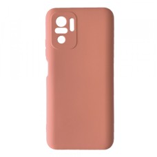 Чохол Silicone Case Camera (no logo) Xiaomi Redmi Note 10/10S peach
