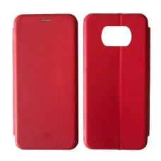 Чохол-книжка Level для Xiaomi Poco X3/X3 Pro NFC Red