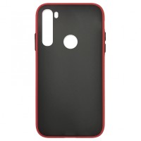 Чохол Накладка Gingle Matte Case Xiaomi Redmi Note 8 red/black