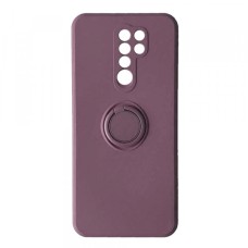 Чохол Ring Case Xiaomi Redmi 9 Cherry Purple