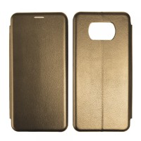 Чохол-книжка Level для Xiaomi Poco X3/X3 Pro NFC Gold