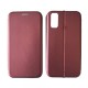 Чохол-книжка Level for Xiaomi Redmi Note 10 5G/Poco M3Pro 5G Marsala