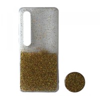 Силікон Fashion popsoket для Xiaomi Mi 10.Pro gold